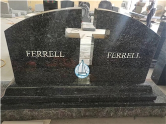 Impala Black Granite Monuments Hollow Cross