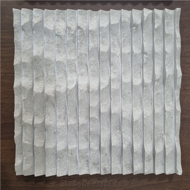 Gohare / Gohara Limestone Cut-Broken & Brushed Wall Tiles