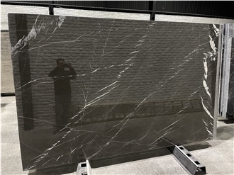 Polished Pietra Gray Marble Slabs