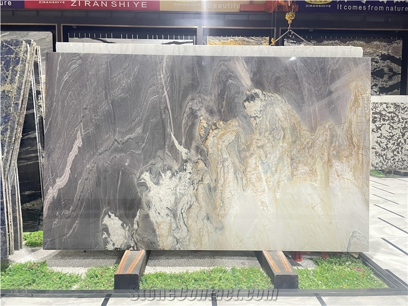 Aquarella Lilac Purple Quartzite Slabs