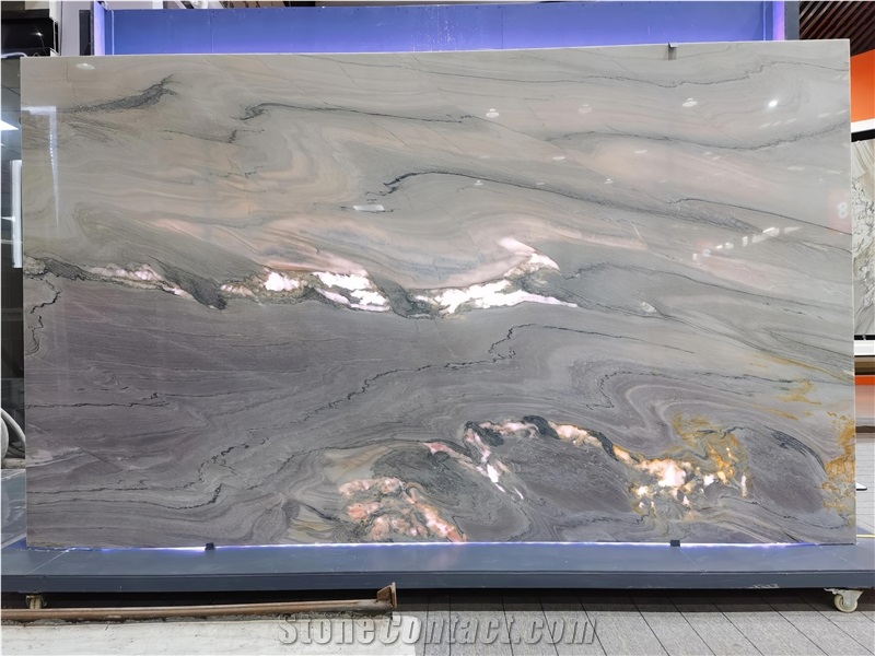 Aquarella Lilac Purple Quartzite Slabs