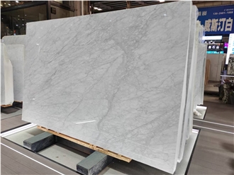 Beautiful Carrara White Marble Slabs For Elegant Design