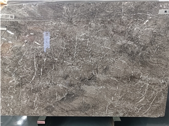 High Quality Morocco Cool Grey Marble Slabs-Polished