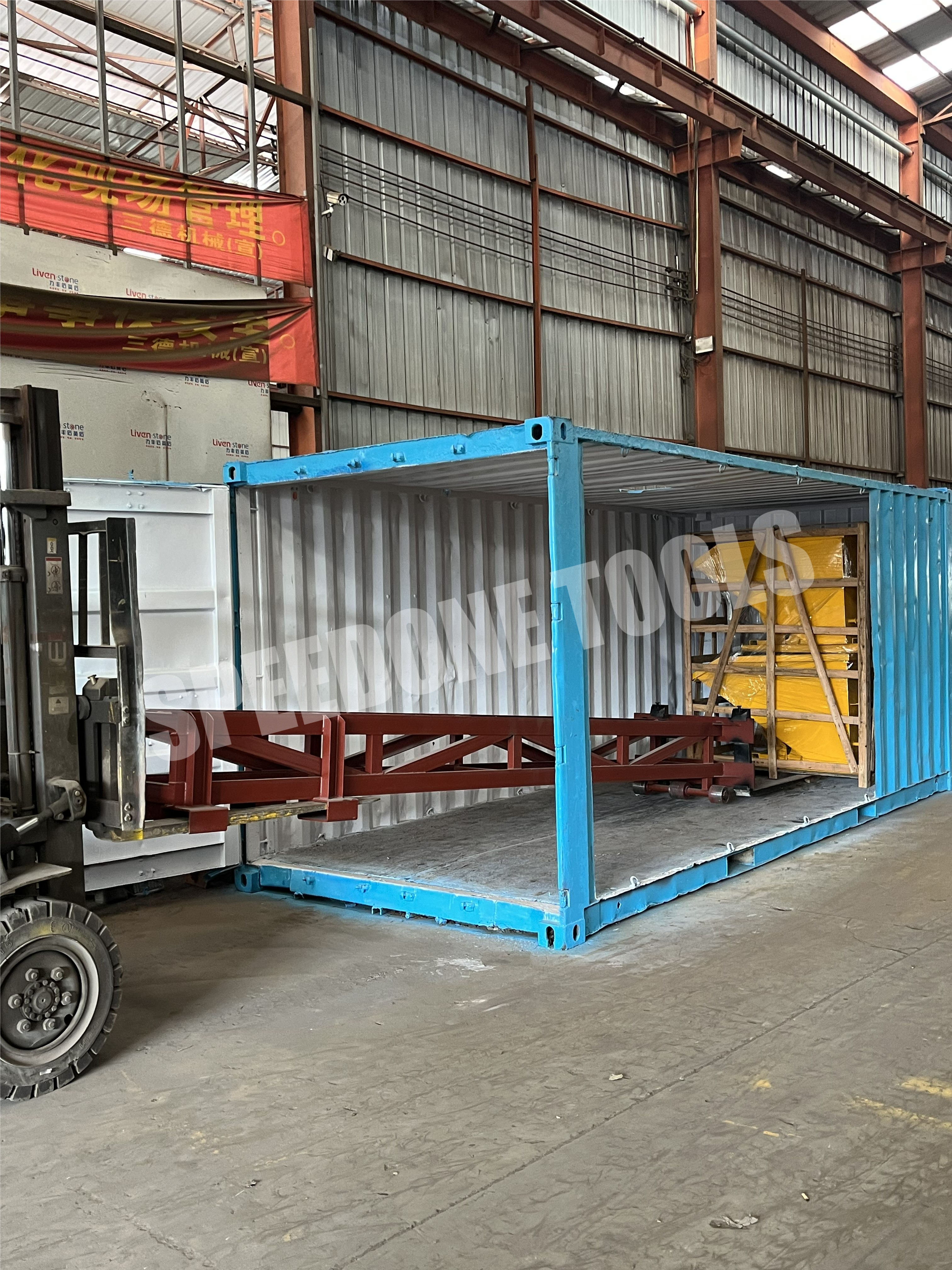 Forklift Jib Crane Boom Extended Arm For Loading And Unloading Container