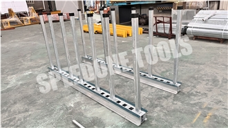 Factory Direct Galvanized Marble Storage Rack