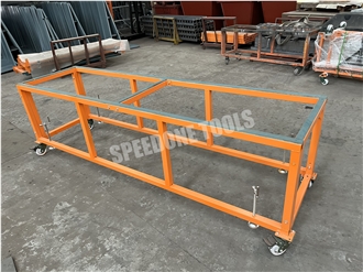 Left And Right Split Work Table For Stone Processing