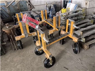 Stone Slab Transport Dolly Portable Trolley