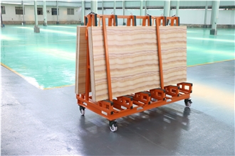 Superior Quality Slab Rack Granite Transport A-Frame Carts