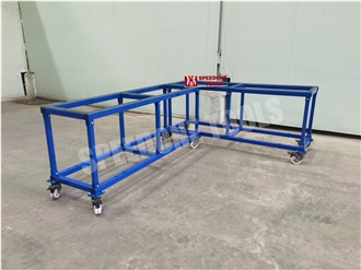 Up And Down Split  Work Table Slab Working Table