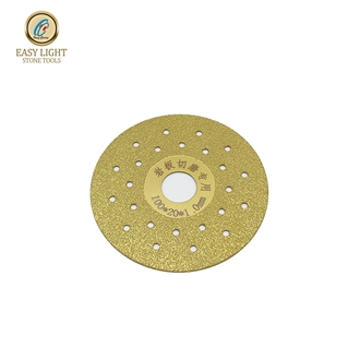 100Mm Vacuum Brazed Saw Blade For Stone Tiles Marble