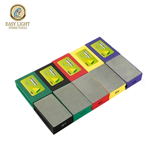 Ceramic Glass Stones Diamond Hand Polishing Pads