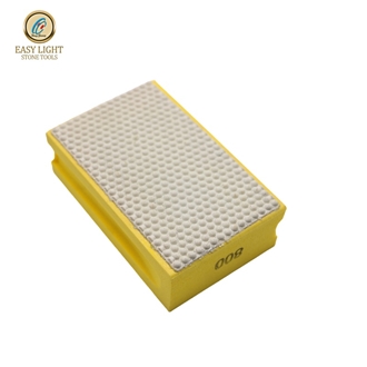 Resin Diamond Hand Polishing Pad For Marble Glass