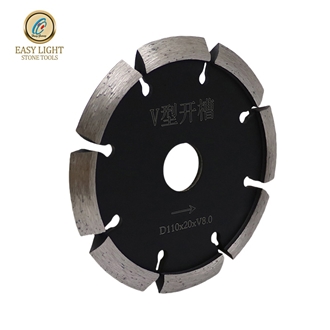 V Shape Tuck Point Saw Blade For Stones Wall Grooving