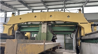 PEDRINI Block-Cutter ARCO DI TRIONFO (1800 - 2200 Mm) Multi Blade Gang Saw Cutting Centre–Vertical Used Machine