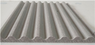 Facade Grooved Fiber Cement Board Artificial Stone Veneer