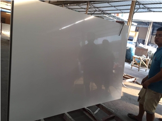 Pure White Quartz Countertops Artificial Stone Countertop