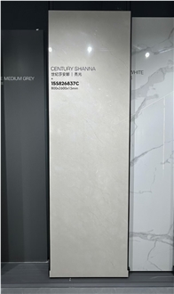 China EXTRA Fish Belly White Polish 15Mm Porcelain Slabs