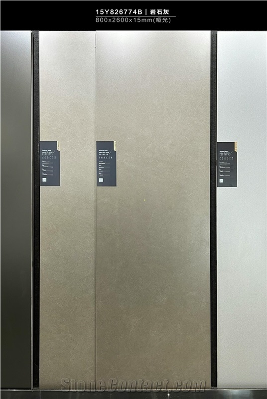 Chinese Riverstone Gray Matt 15Mm Porcelain Tiles