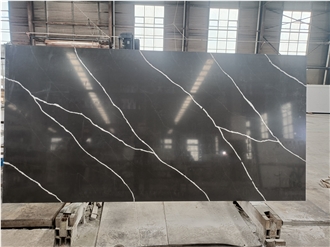 Quartz Slab Artificial Stone Slabs Grey Pattern 8803