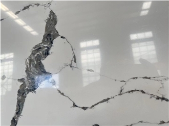 Modern Design Polished  Artificial Quartz Slabs