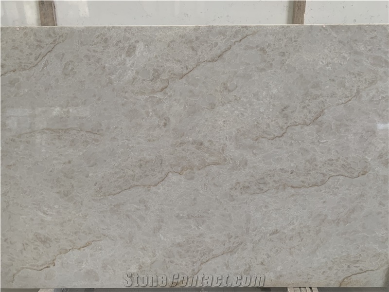 Kungfu Stone Full Body Printed Taj Mahal Quartz Slabs