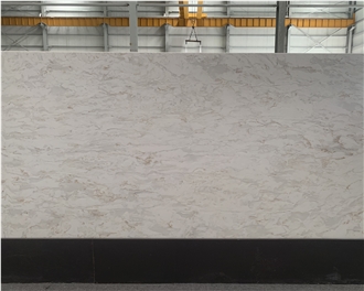 Kungfu Stone Golden Sand Veins Quartz Slabs Wholesale