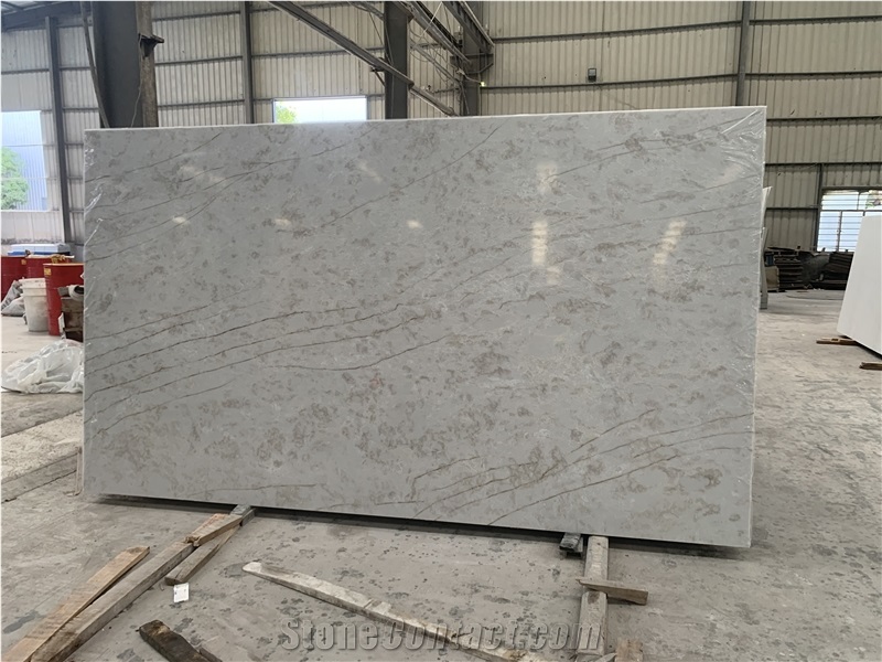 Kungfu Stone Stone Looks Finde Grey Quartz Slabs
