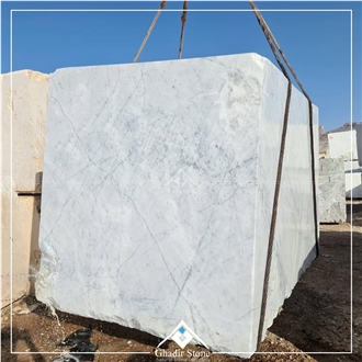 White Crystal Marble Block