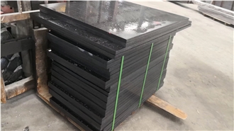 Black Galaxy Granite Kitchen Countertop