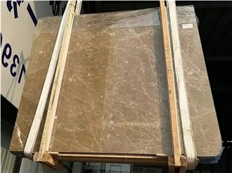 Light Emperador Marble Elegant Natural Stone Slabs Tiles