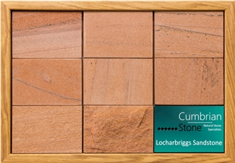 Locharbriggs Sandstone Tiles, Slabs