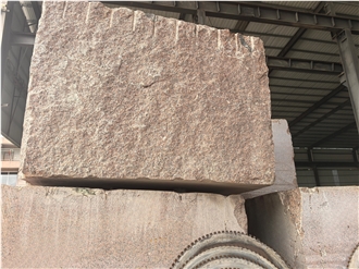 China Maple Red Granite Blocks