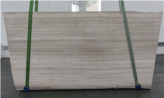 Silk Georgette White Wooden Marble Slabs