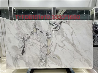 Caribbean Island Marble Slabs Oyster White Marble Dover