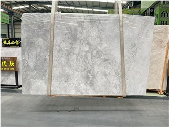 Italy Silver Statuario Marble Slab Wall Floor Tile