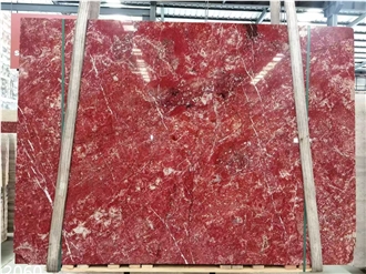 Rosso Francia Marble Slabs Rouge De Saint Pons Red Stone
