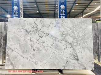 Silver Statuario Marble Slabs