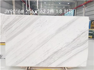 Volakas Marble Slabs Macedonian White Branco Dramas