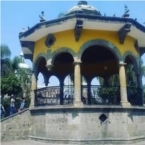 Cafe Cantera Stone Gazebo