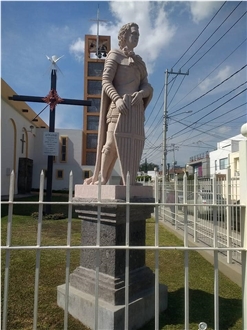Pinon Santa Lucia Cantera Sculpture