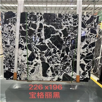 Bvlgari Black Marble Polished Slabs