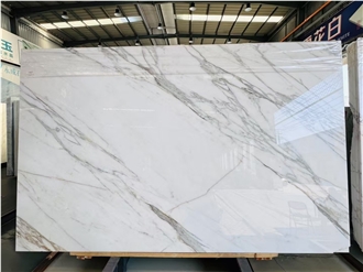 Calacatta Caldia Marble Slabs Rich Veining Premium Quality