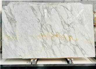 Calacatta Gold Marble Slabs Elegant  Timeless Style