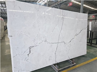 Calacatta White Marble Slabs: Luxe Veins, Timeless Elegance