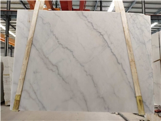 Guangxi White Marble Original Quarry Distinct Pattern
