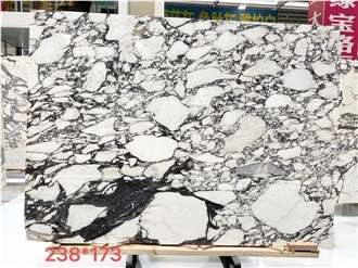 Italy Calacatta Viola Marble Slab Tiles For Wall And Floor