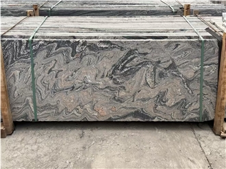 Juparana Grey Granite Small Slabs Unique Vein Design Luxe Character