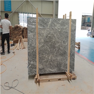 Grigio Carnico Marble Slabs Natural Design Highlight
