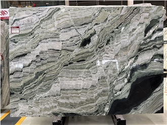 Polished Dedalus Marble Slabs Glossy Finish Modern Appeal