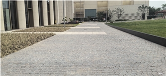 Porphyry Pavement Setts Presenting Square Forms